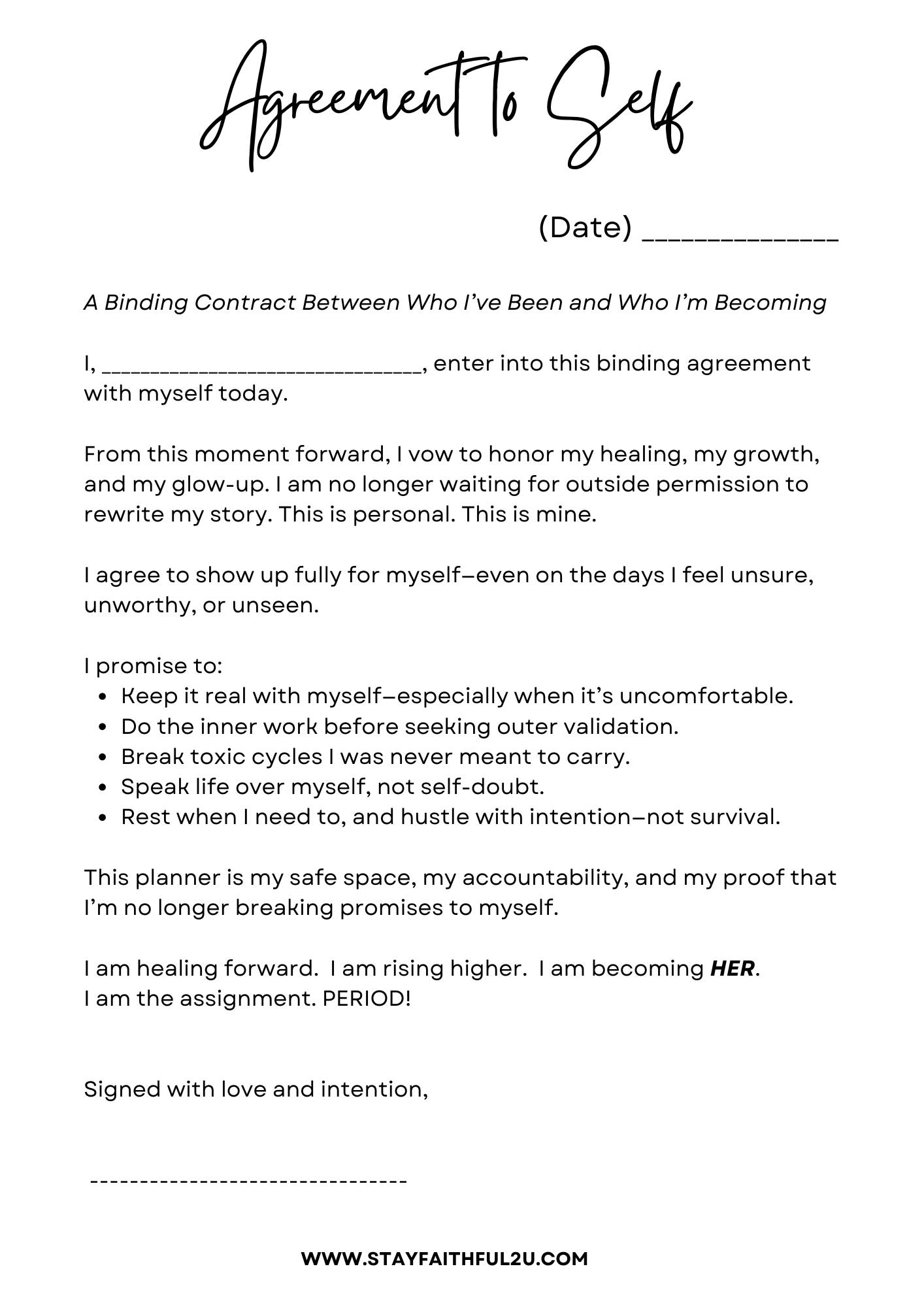 "Me vs Me" - I am the Assignment Journal