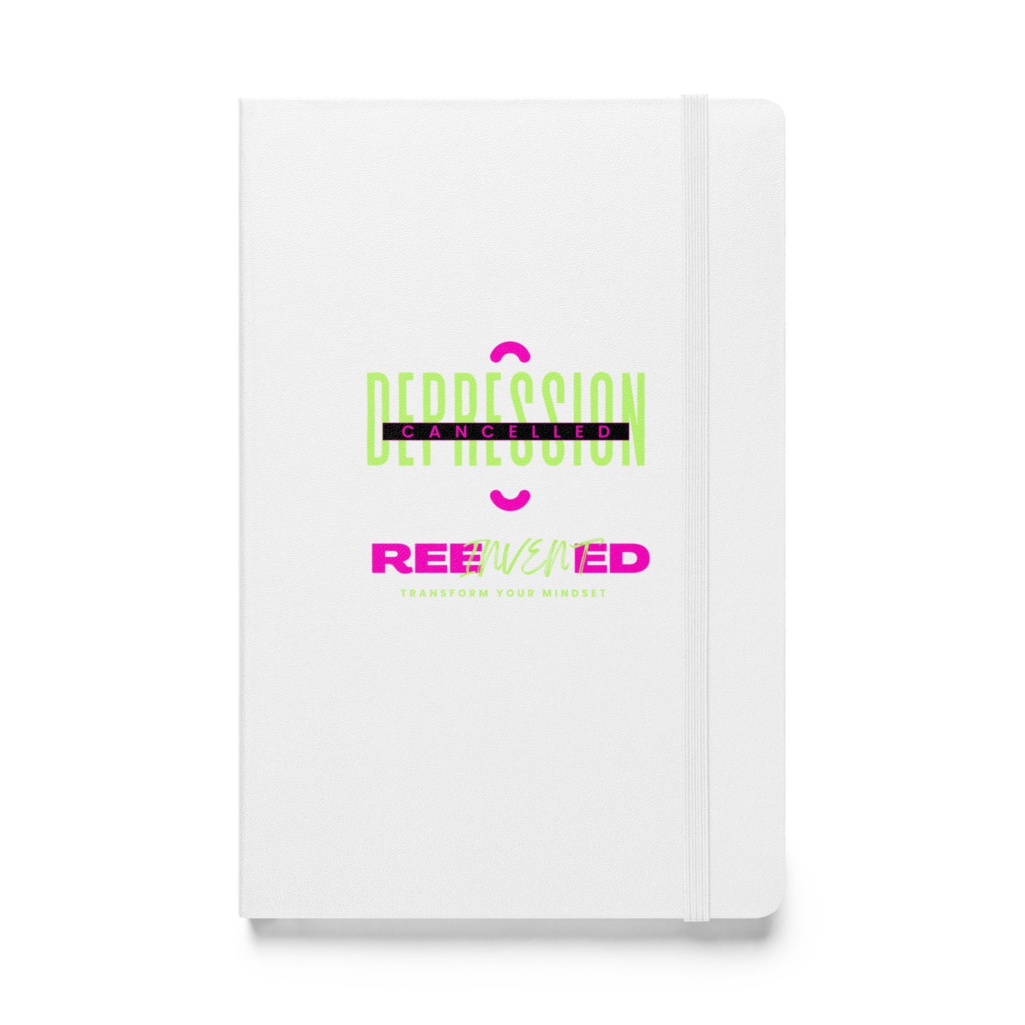 Depression Cancelled - Hardcover Journal