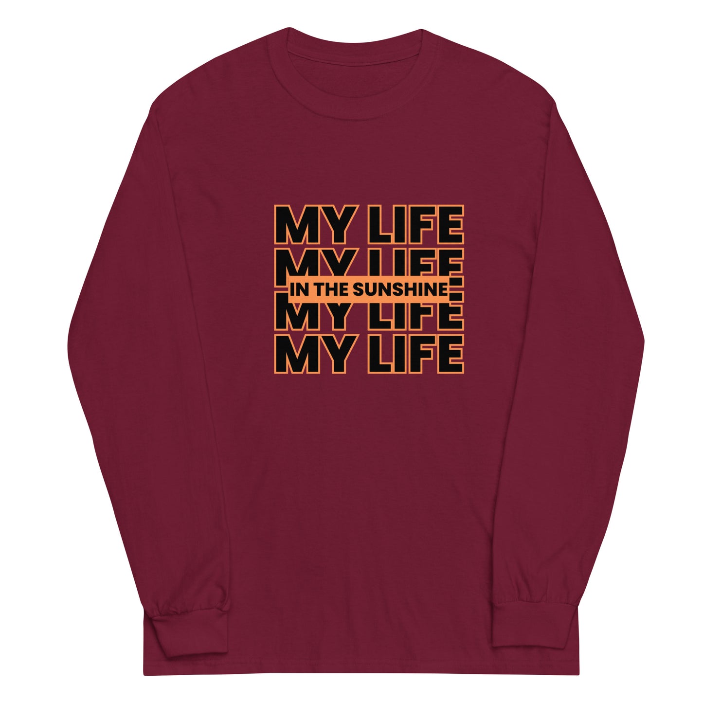 My Life Orange - Long Sleeve Shirt