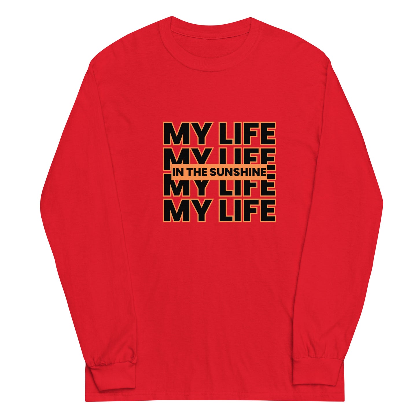 My Life Orange - Long Sleeve Shirt