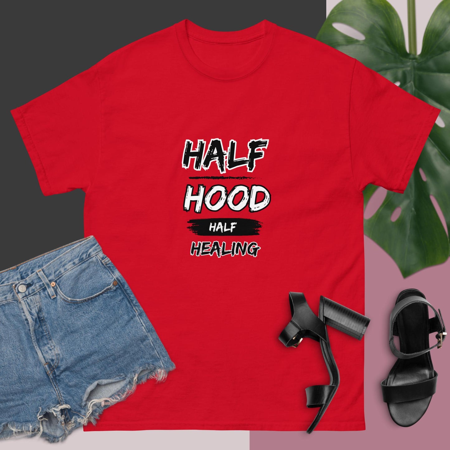 HALF HOOD Unisex classic tee