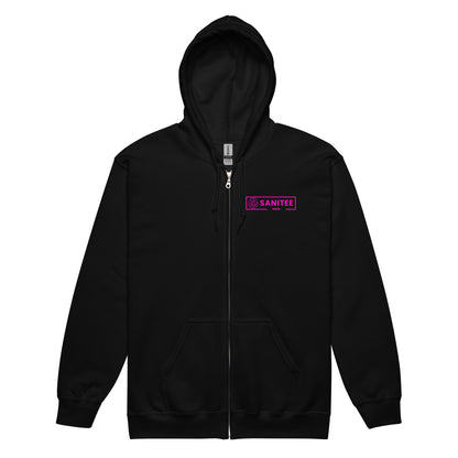 Sanitee Pink - Unisex heavy blend zip hoodie