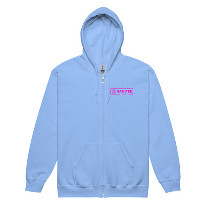 Sanitee Pink - Unisex heavy blend zip hoodie