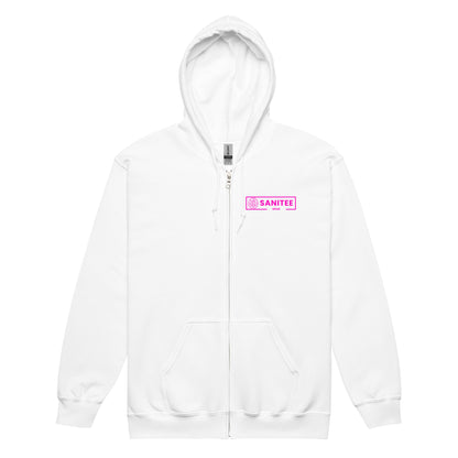 Sanitee Pink - Unisex heavy blend zip hoodie