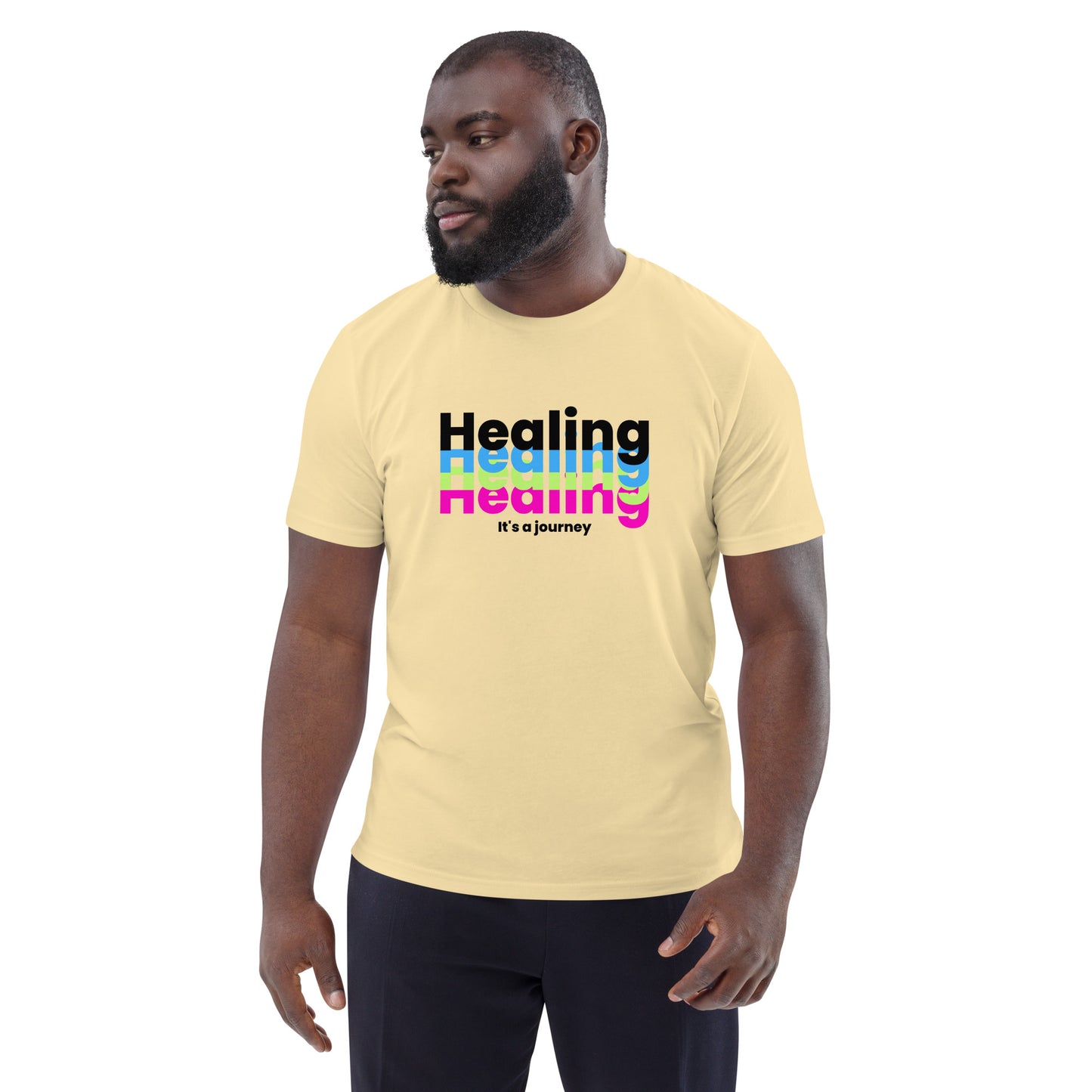 Healing Colors - Unisex organic cotton t-shirt