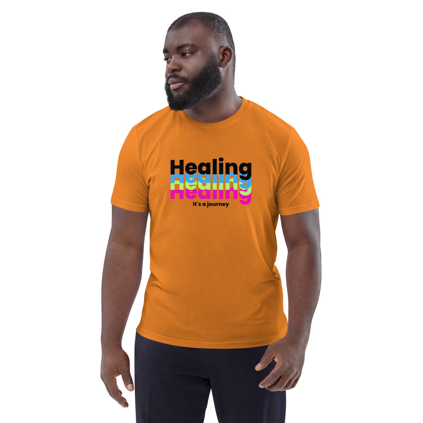 Healing Colors - Unisex organic cotton t-shirt