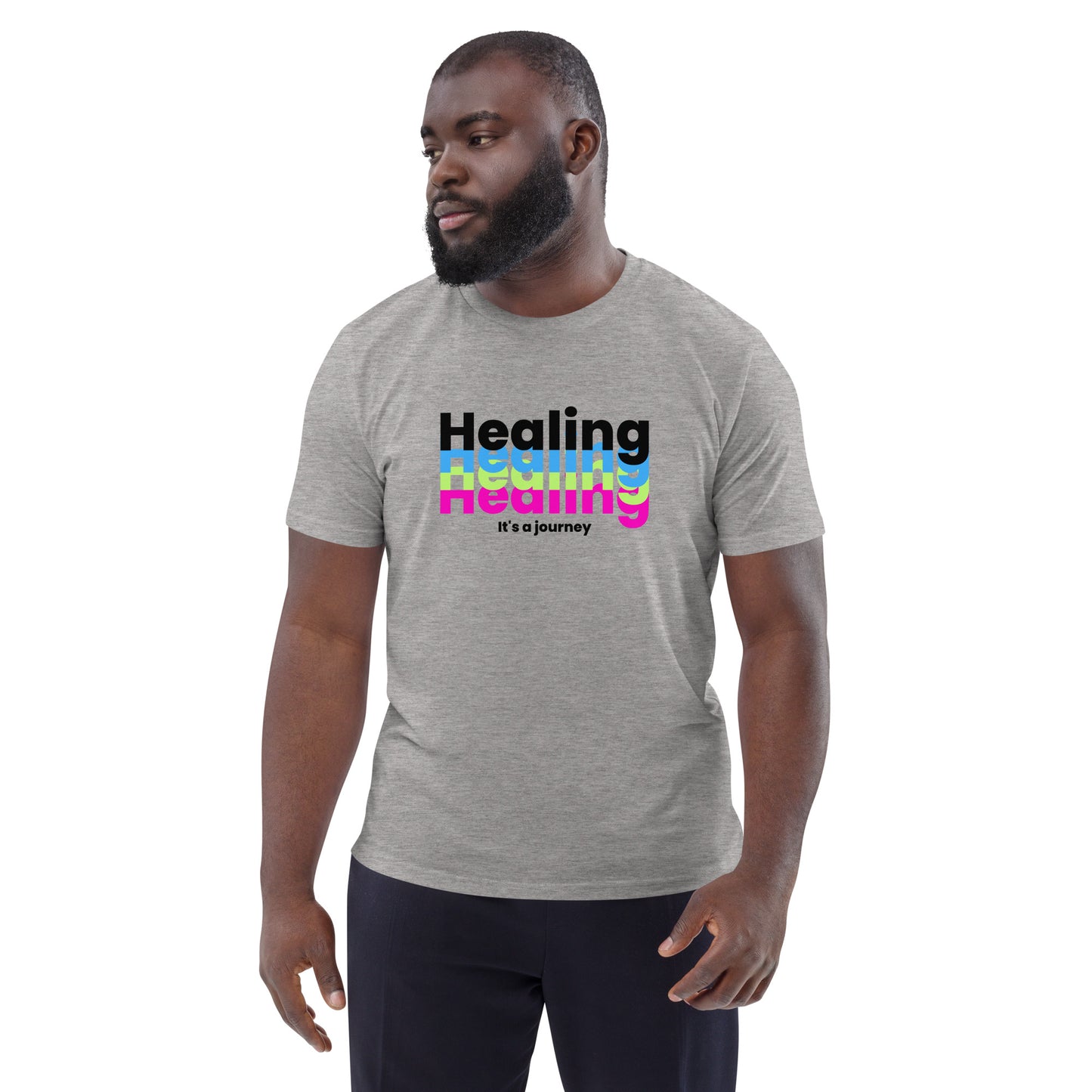 Healing Colors - Unisex organic cotton t-shirt