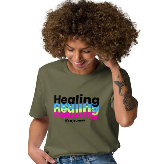 Healing Colors - Unisex organic cotton t-shirt