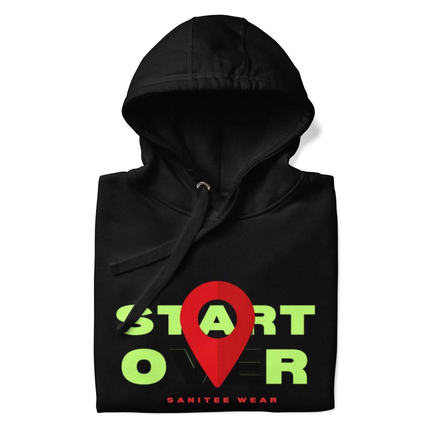 Start Over Red Glow - Unisex Hoodie