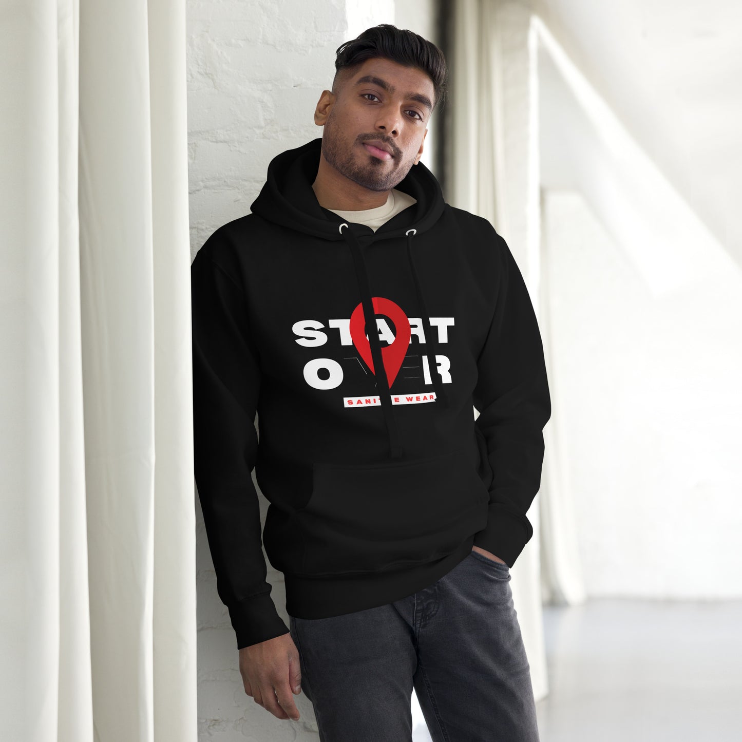 Start Over White - Unisex Hoodie