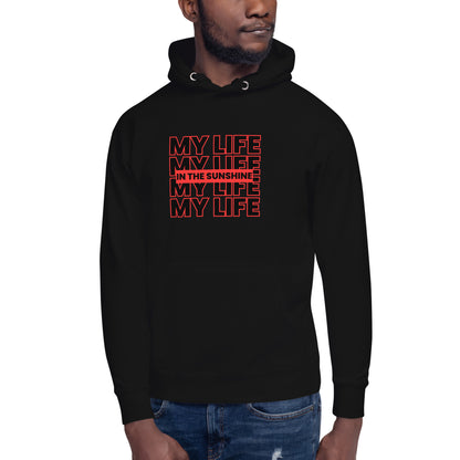 My Life Red Unisex Hoodie