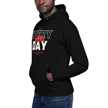 Heal Everyday Red Unisex Hoodie