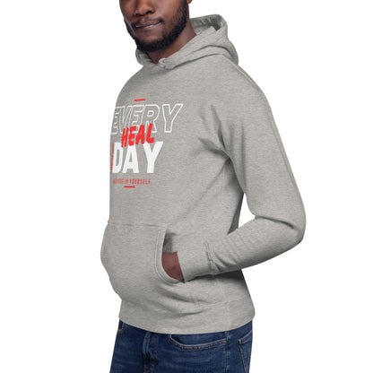 Heal Everyday Red Unisex Hoodie