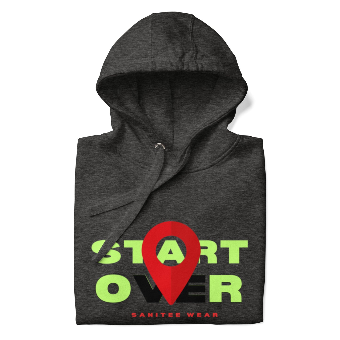 Start Over Red Glow - Unisex Hoodie