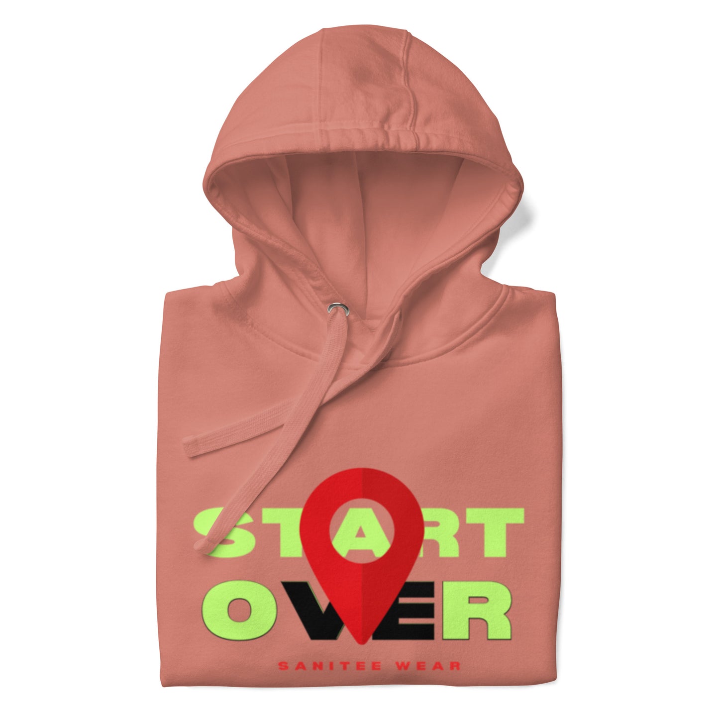 Start Over Red Glow - Unisex Hoodie