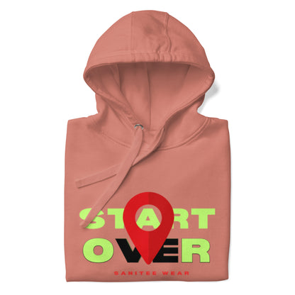 Start Over Red Glow - Unisex Hoodie