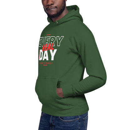 Heal Everyday Red Unisex Hoodie