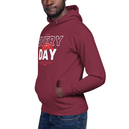 Heal Everyday Red Unisex Hoodie