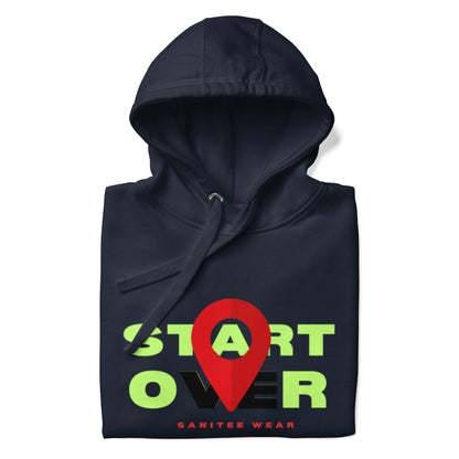 Start Over Red Glow - Unisex Hoodie