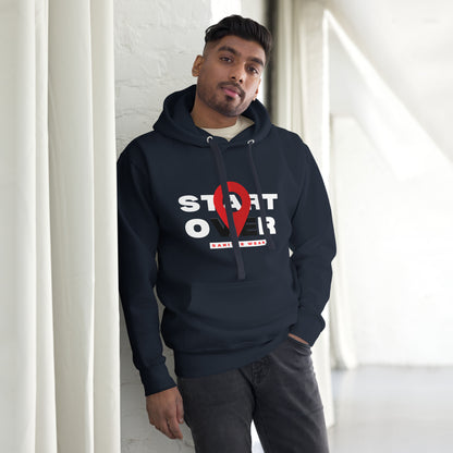 Start Over White - Unisex Hoodie