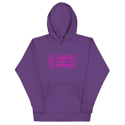 SaniTee Flip Pink  - Unisex Hoodie