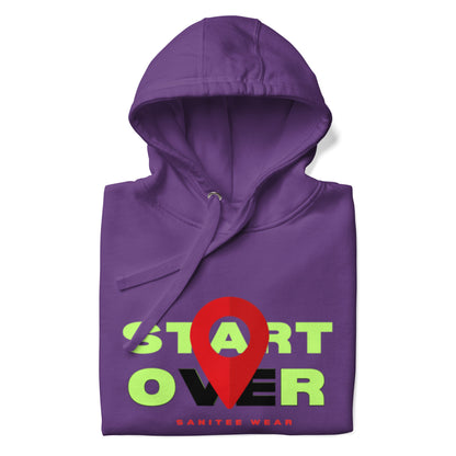 Start Over Red Glow - Unisex Hoodie