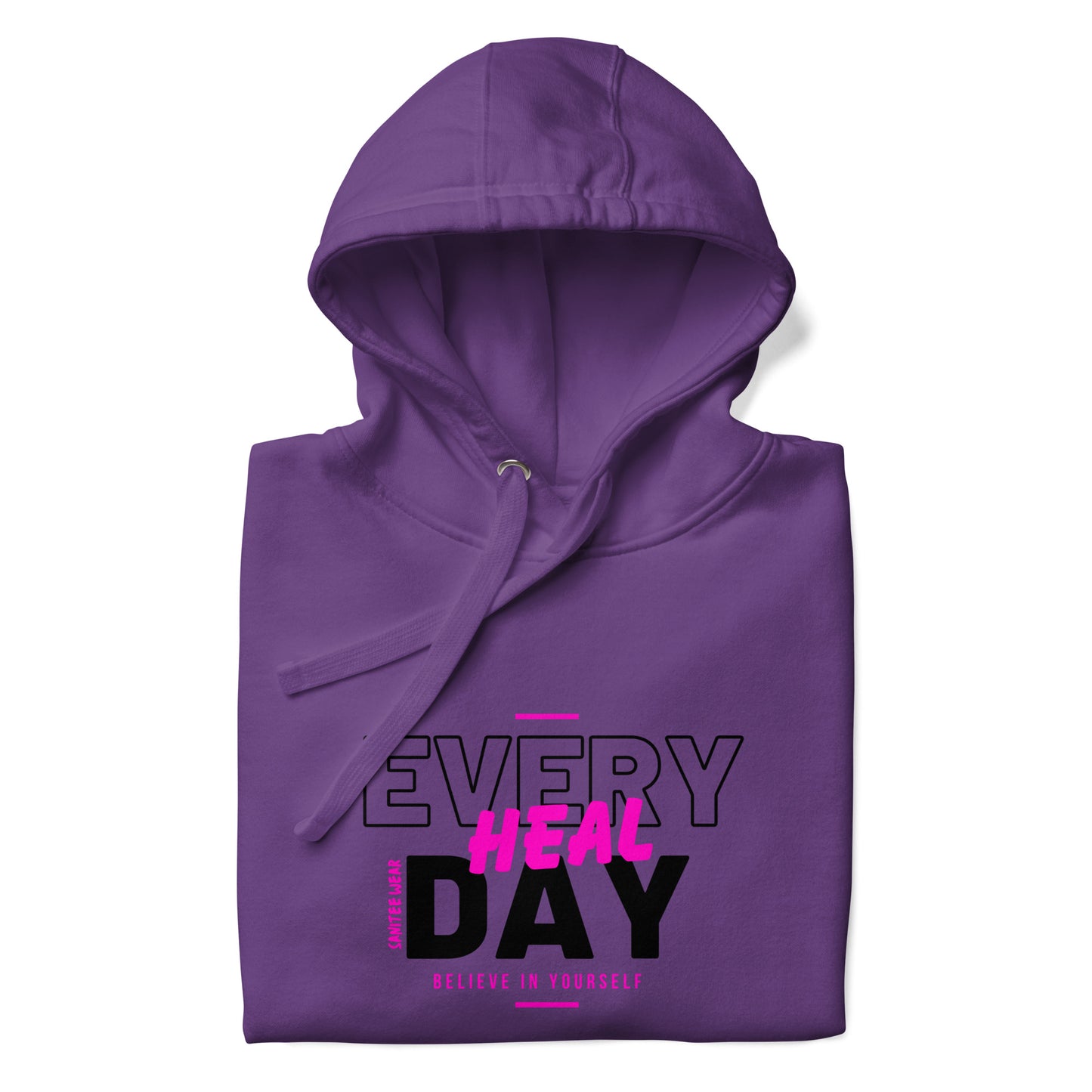 Heal Everyday Pink Unisex Hoodie