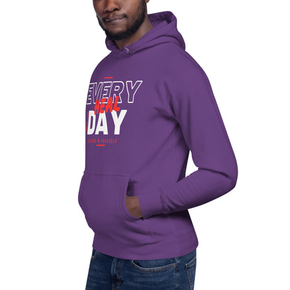 Heal Everyday Red Unisex Hoodie