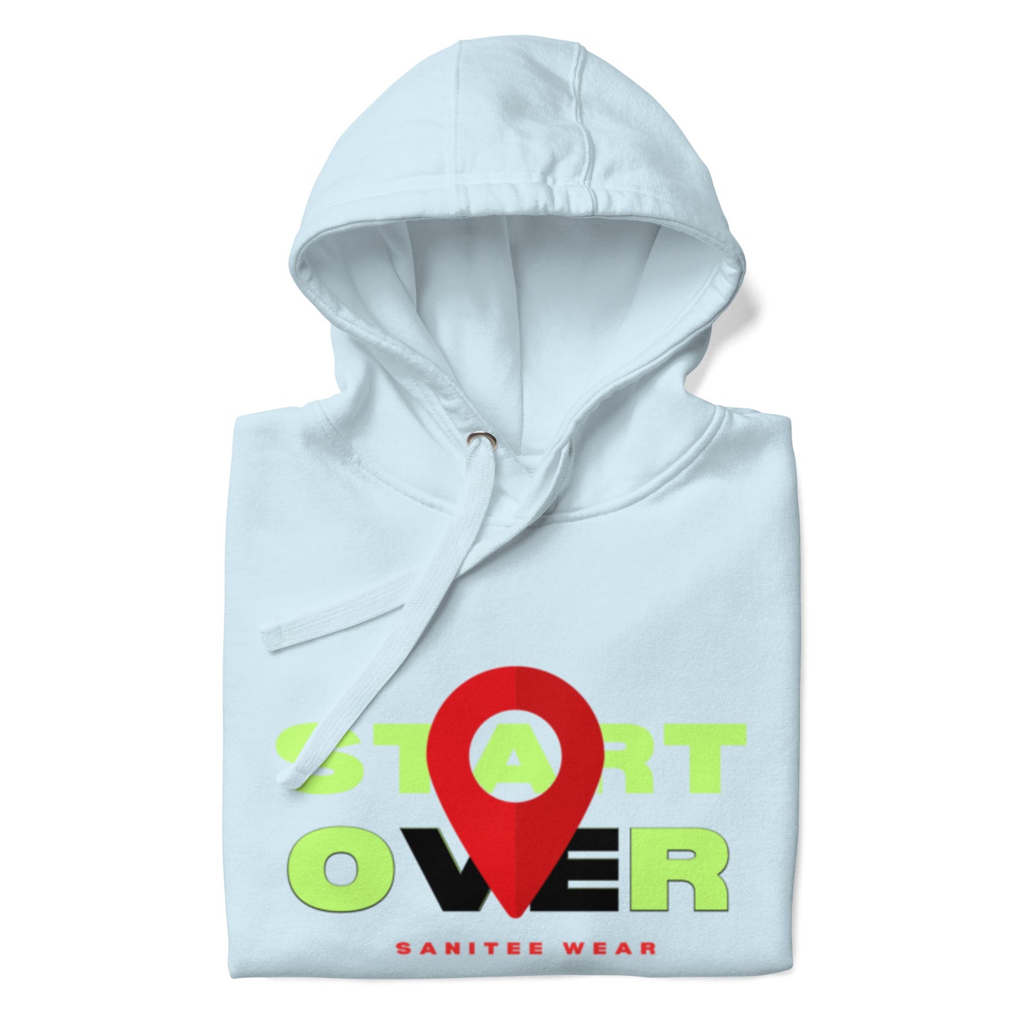 Start Over Red Glow - Unisex Hoodie