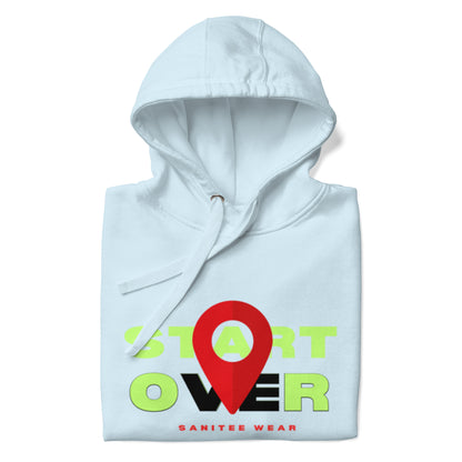 Start Over Red Glow - Unisex Hoodie