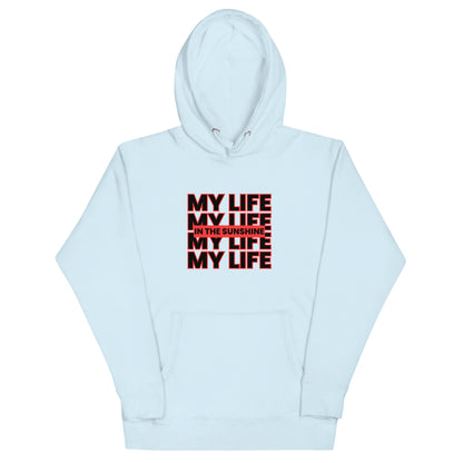 My Life Red Unisex Hoodie