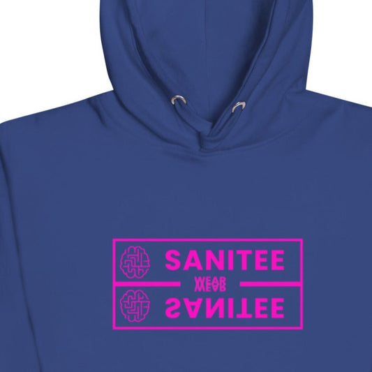 SaniTee Flip Pink  - Unisex Hoodie