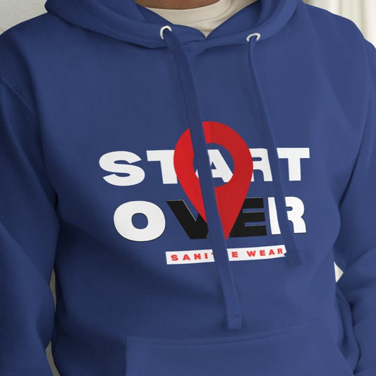 Start Over White - Unisex Hoodie