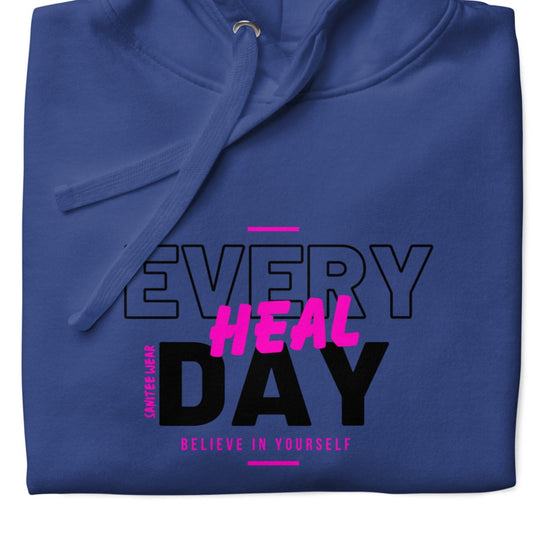 Heal Everyday Pink Unisex Hoodie