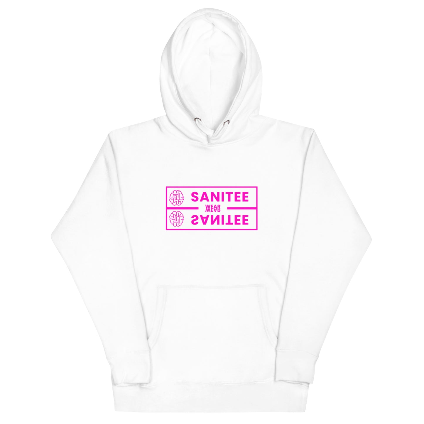 SaniTee Flip Pink  - Unisex Hoodie