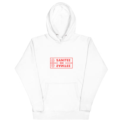 Sanitee Flip Red - Unisex Hoodie