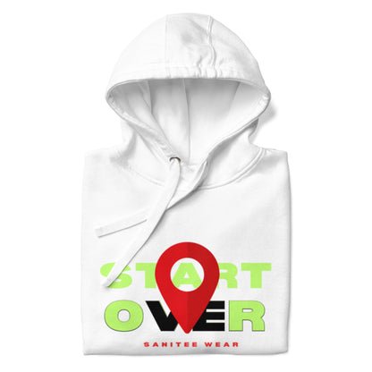 Start Over Red Glow - Unisex Hoodie