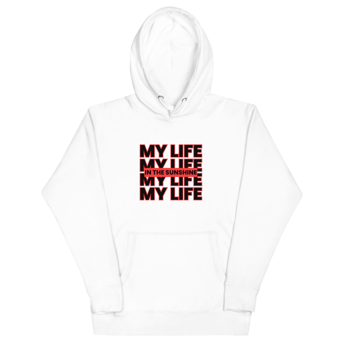 My Life Red Unisex Hoodie