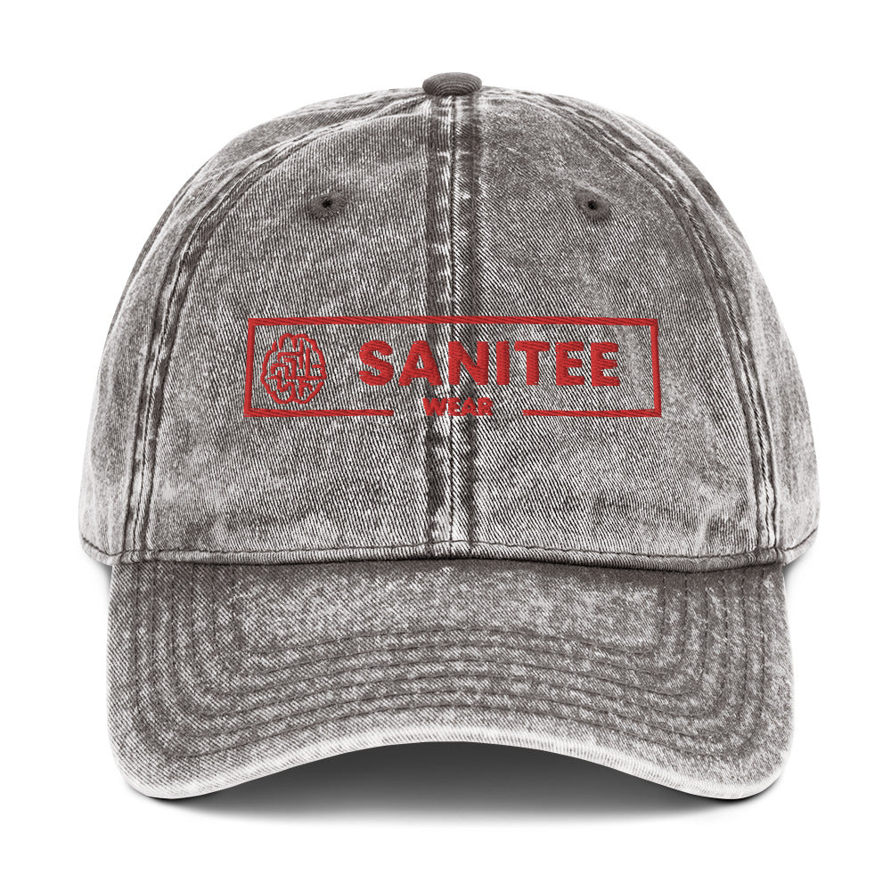 Sanitee - Vintage Cotton Twill Cap