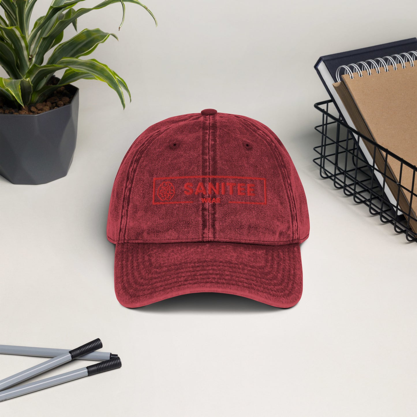 Sanitee - Vintage Cotton Twill Cap