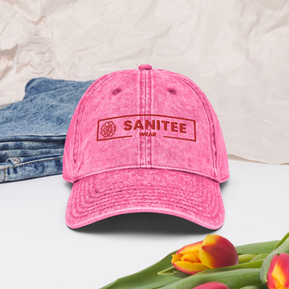 Sanitee - Vintage Cotton Twill Cap