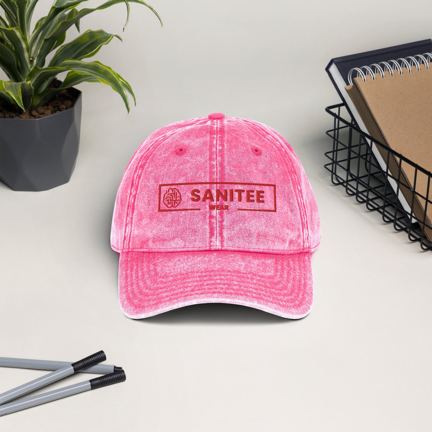 Sanitee - Vintage Cotton Twill Cap