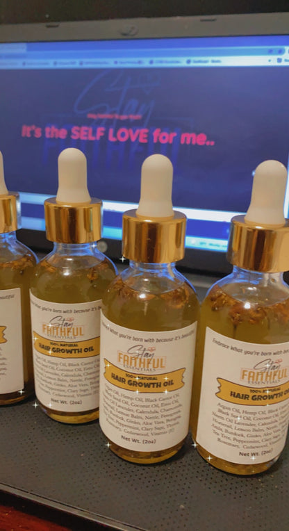 All Natural Hair Growth Oil